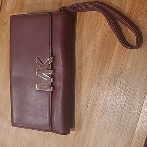 Michael kors leather wallet